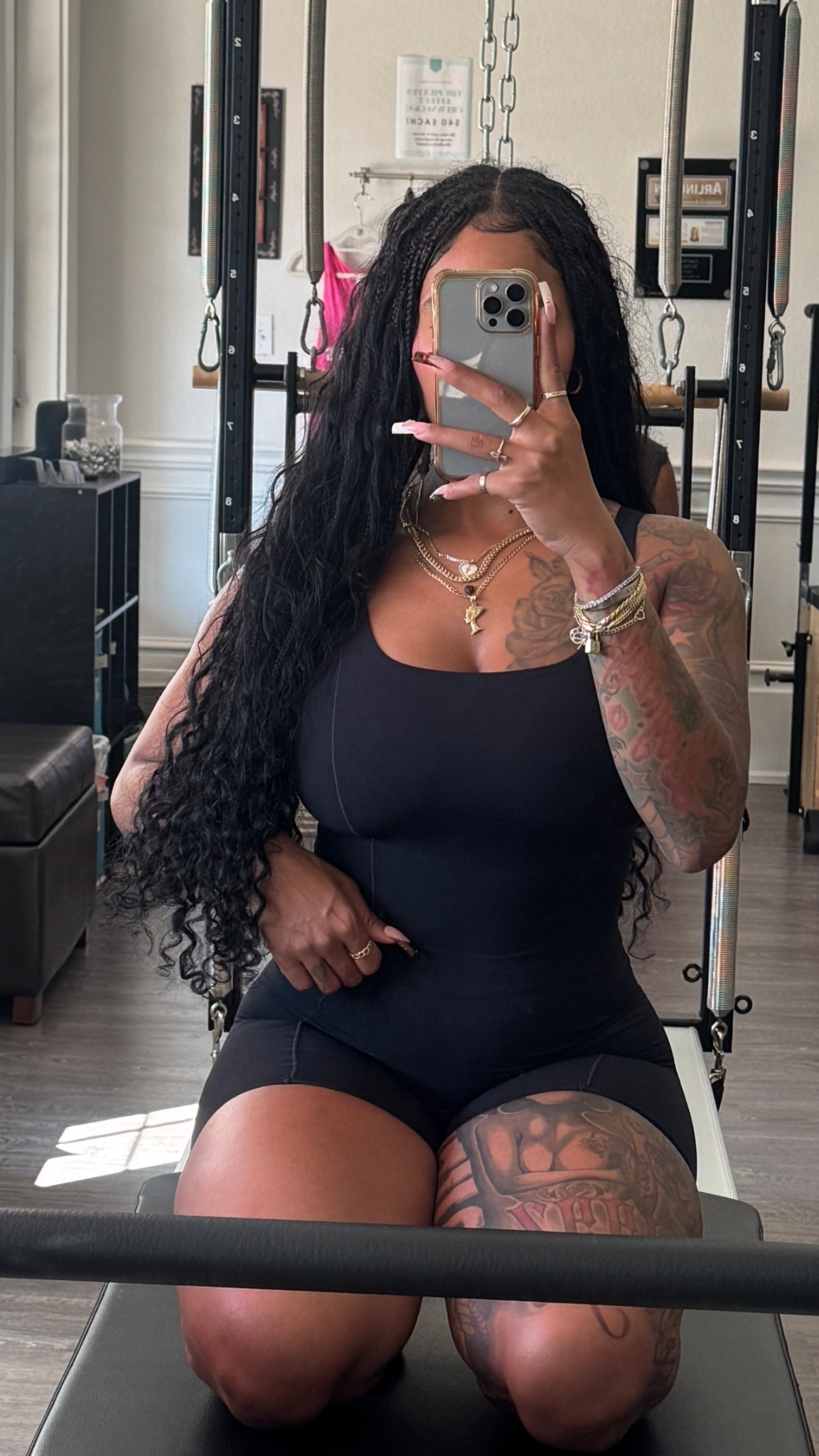 Pilates fit of the day 🖤 wearing a medium! So soft and comfy 

#LTKNYFW #LTKCon #LTKActive