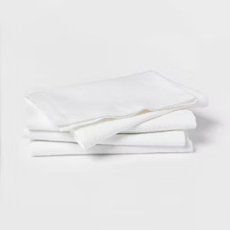 4pk Cotton Easy Care Napkins - Threshold™ | Target
