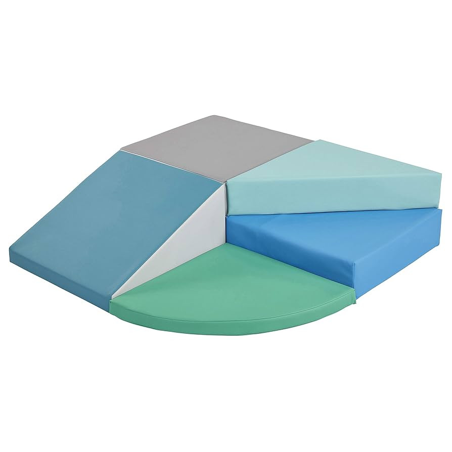 ECR4Kids SoftZone Tiny Twisting Climber, Beginner Playset, Contemporary, 5-Piece | Amazon (US)