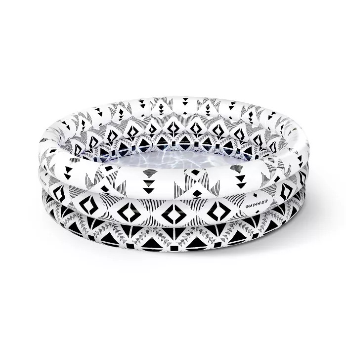 Minnidip Geo Monochroma Kiddie Pool | Target