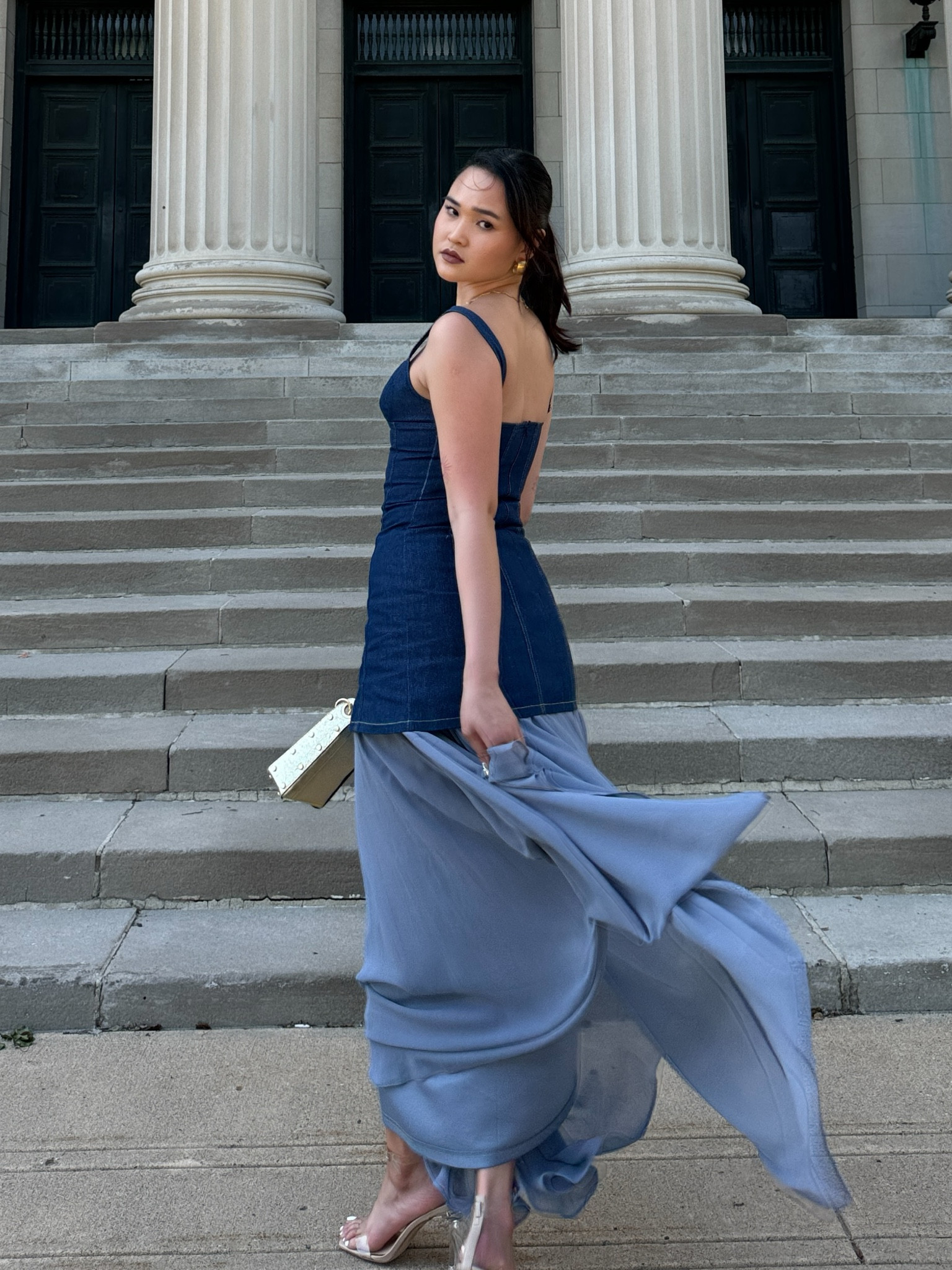 Mini dress 🤝 Maxi skirt is the fit for this summer! Day to night ready 

#LTKStyleTip #LTKFindsUnder100 #LTKSeasonal