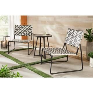 Hampton Bay Cayman 3-Piece Wicker Outdoor Patio Bistro Set-65-18156 - The Home Depot | The Home Depot