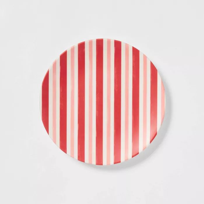 7&#34; Melamine Striped Layering Plate - Threshold&#8482; | Target