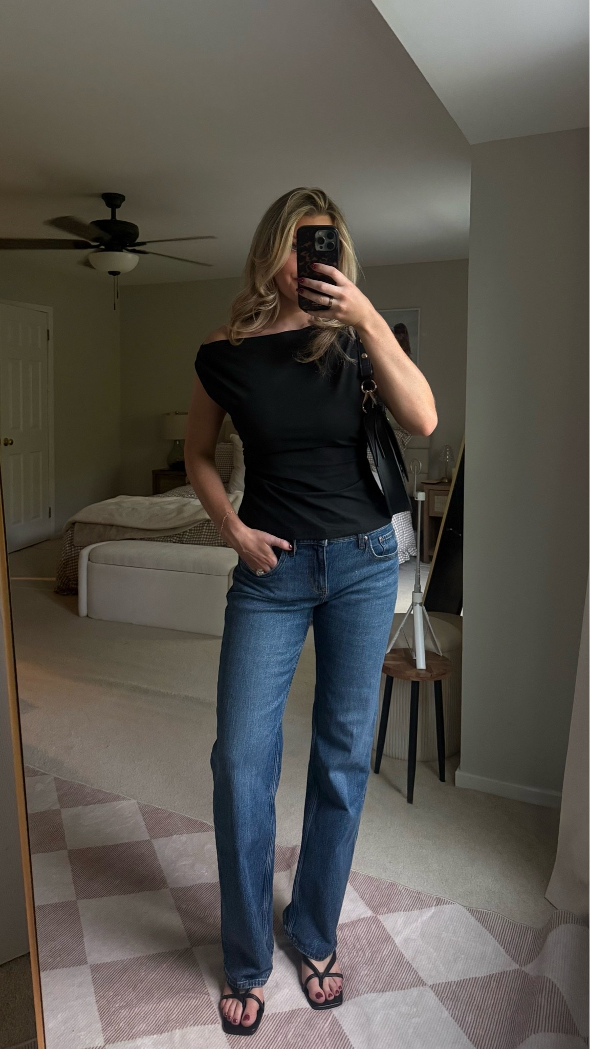New fav jeans!!! Wearing 28L 🫶🏼 @abercrombie

#LTKootd #LTKgrwm #LTKSaleAlert