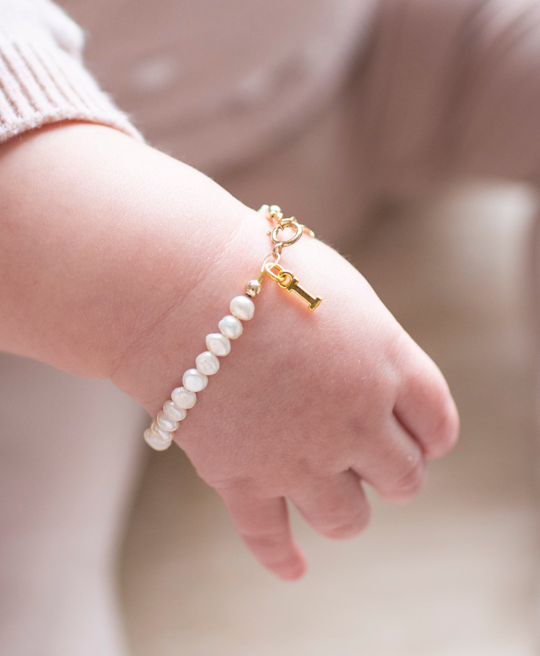 Pearl Baby Bracelet-freshwater Pearls-gold Filled-sterling Silver-personalized-baby Keepsake-newb... | Etsy (US)