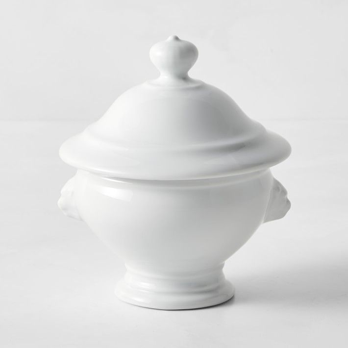 Apilco Lion's Head Porcelain Soup Bowl | Williams-Sonoma