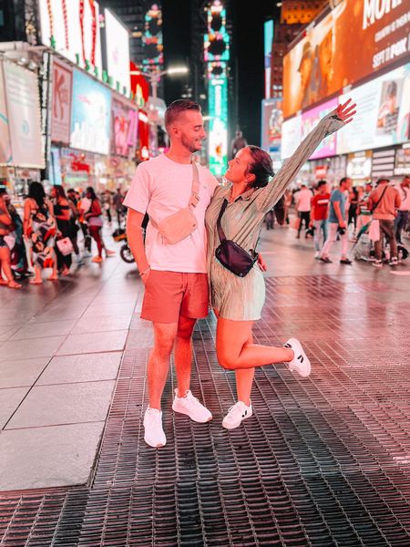 Travel outfit / couple’s ootd / Times Square, New York outfit ❤️

#LTKtravel #LTKstyletip #LTKSeasonal