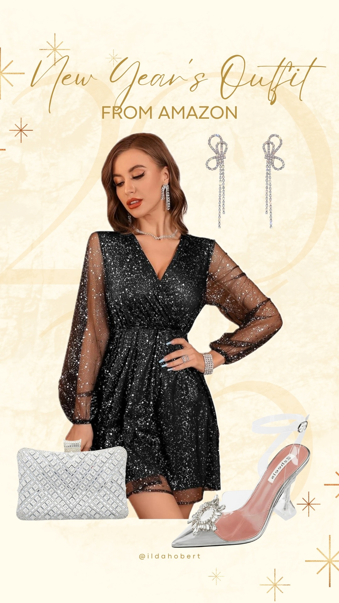 Loving the sparkle in this dress!!✨ perfect for a New Year’s Eve party!

Dress, new years, New Year’s Eve outfit, nye party 

#LTKHoliday #LTKFindsUnder50 #LTKSaleAlert