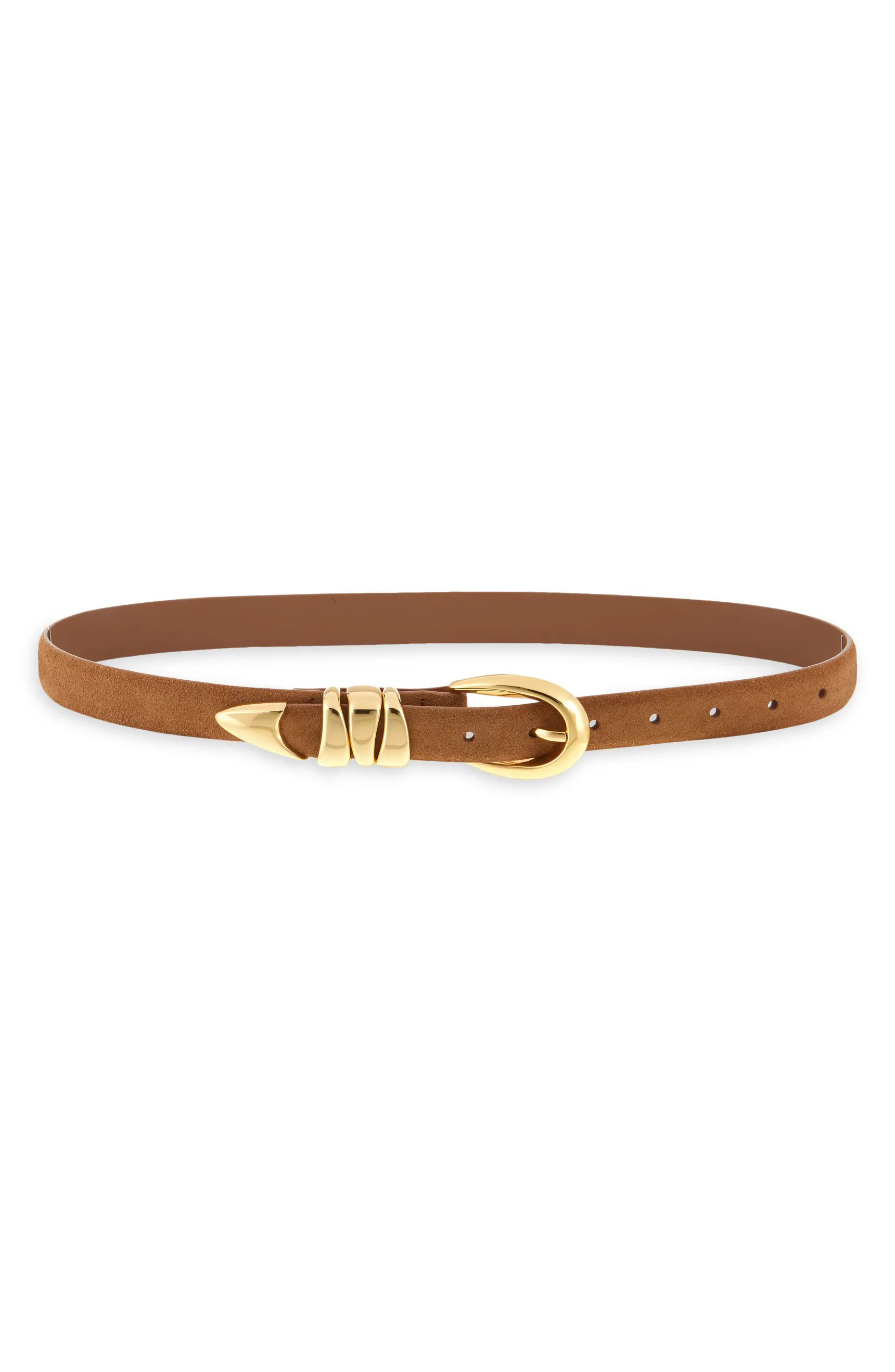 Madewell Triple Keeper Suede Belt | Nordstrom | Nordstrom