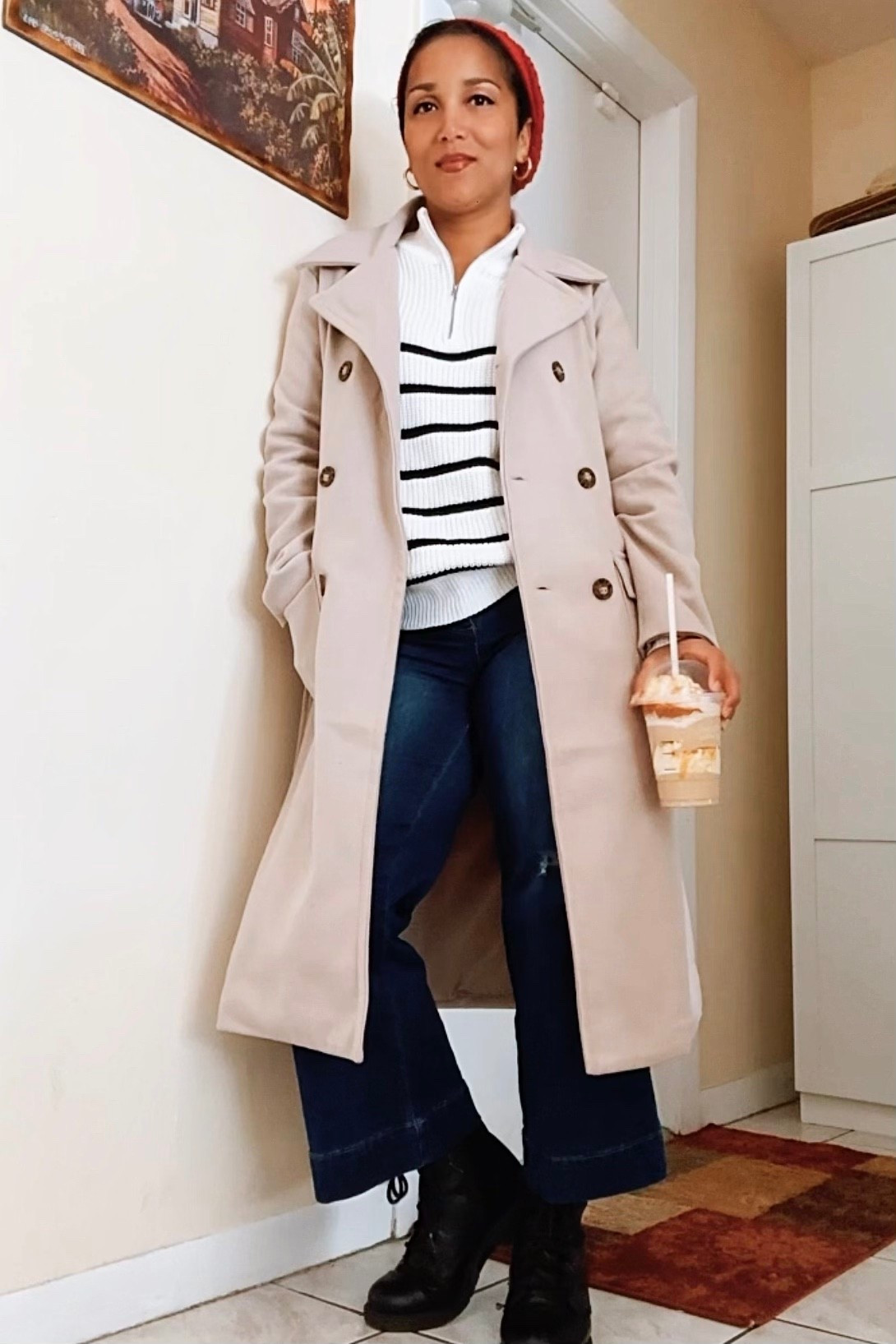 Jeans, a cozy striped sweater, topped with a classic coat and boots = my go-to fall look that carries straight into winter. Effortless, comfy, and always chic.

Fall outfit, winter outfit, winter coats, casual outfit, fall coat 

#LTKootd #LTKHoliday #LTKOver40