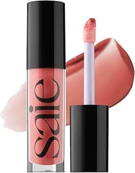 Saie Glossybounce - Hydrating Lip Gloss and Tinted Lip Oil Hybrid with Hyaluronic Acid & Jojoba O... | Amazon (US)