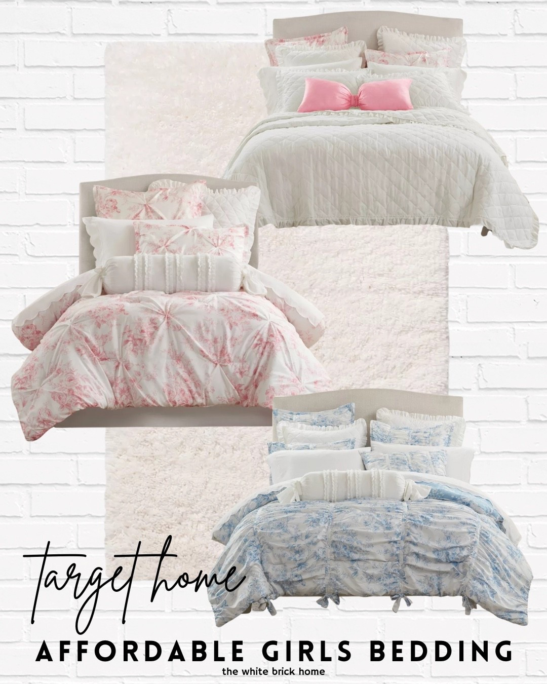 Beautiful finds from Target for a girls room!

❤️❤️ 

Girls room, girls bedroom, kids bedroom, kids room, bed, bedding, girls room bedding, girls room throw pillows, girls room finds, home decor, girls room rug, girls room love shack fancy bedding, designer look a like, area rug, girls room sheets, girls room throw pillows, girls room accent rugs, home design, home decor, target, target home, target girls bedroom, target girls room design, target bedroom, target teen girl bedroom

#LTKSeasonal #LTKHome #LTKKids