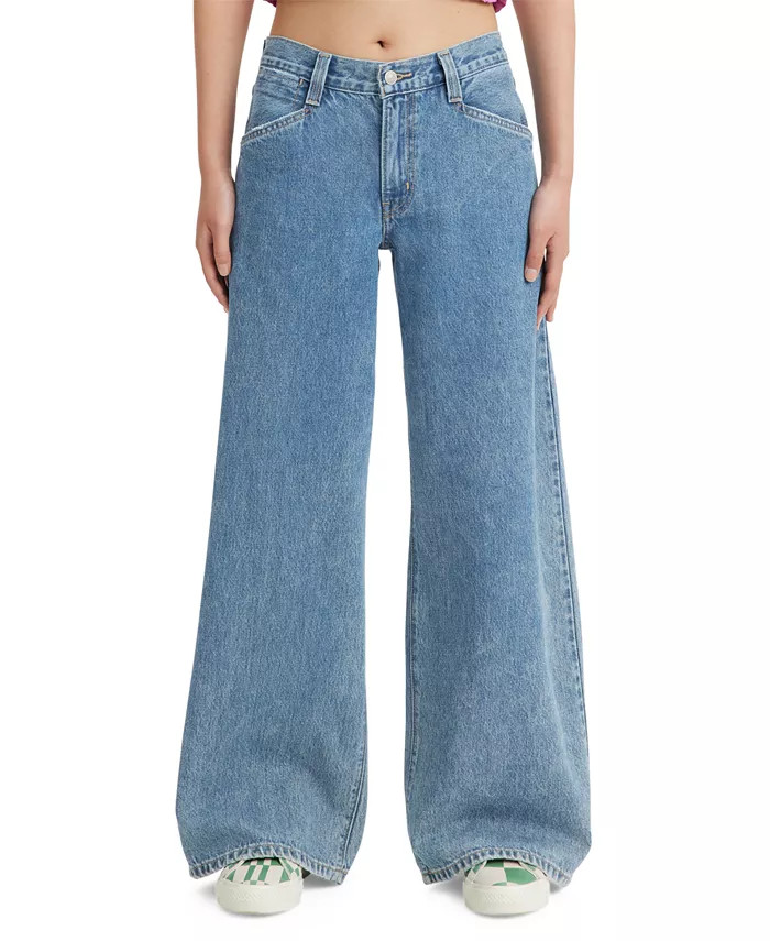 Women's '94 Baggy Wide-Leg Relaxed-Fit Denim Jeans | Macy's