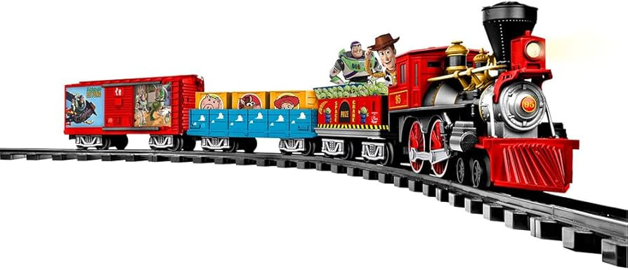 Lionel Battery-Operated Disney Toy Story Toy Train Set with Locomotive, Train Cars, Track & Remot... | Amazon (US)