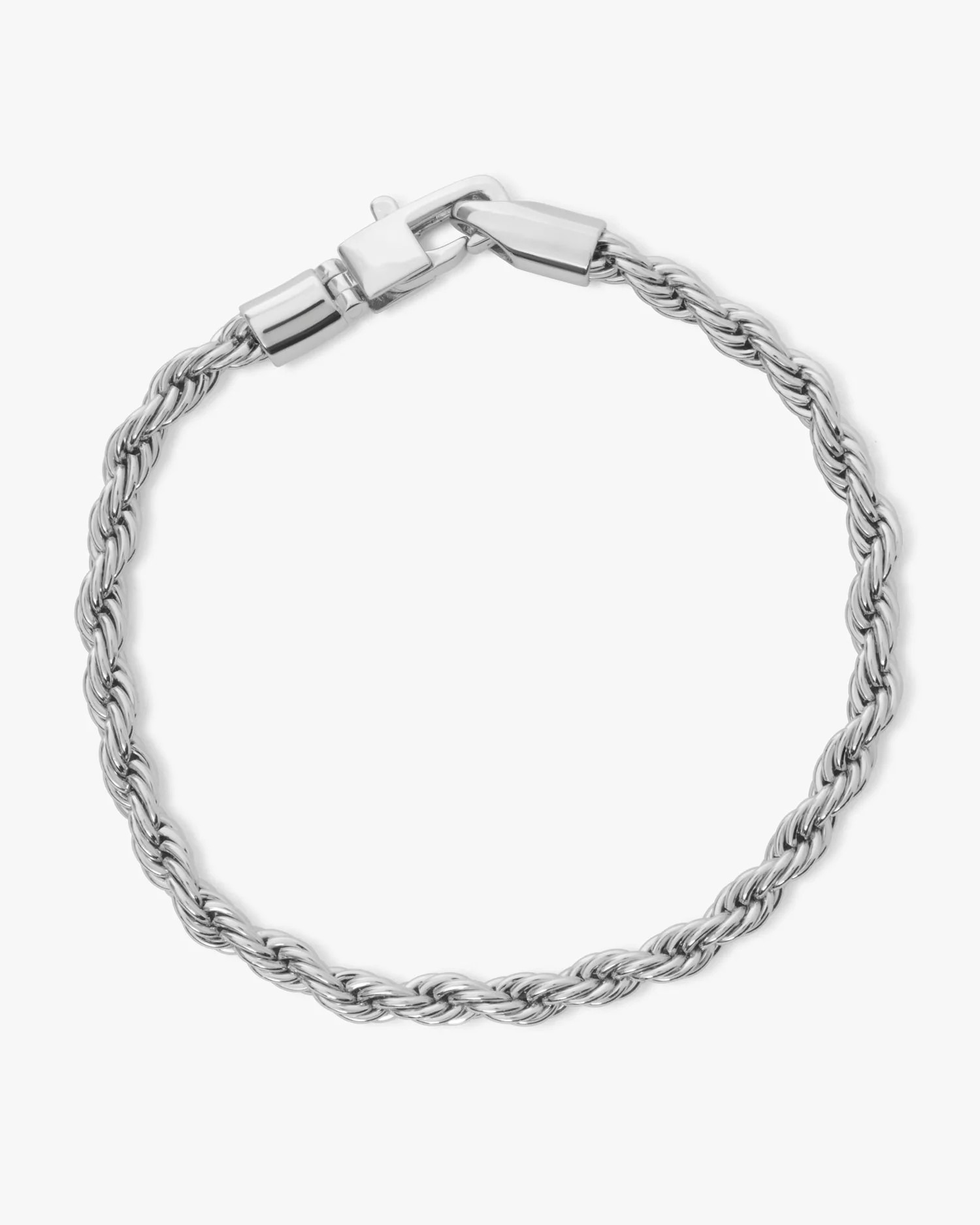 Rowan Rope Chain Bracelet - Silver | Melinda Maria Jewelry