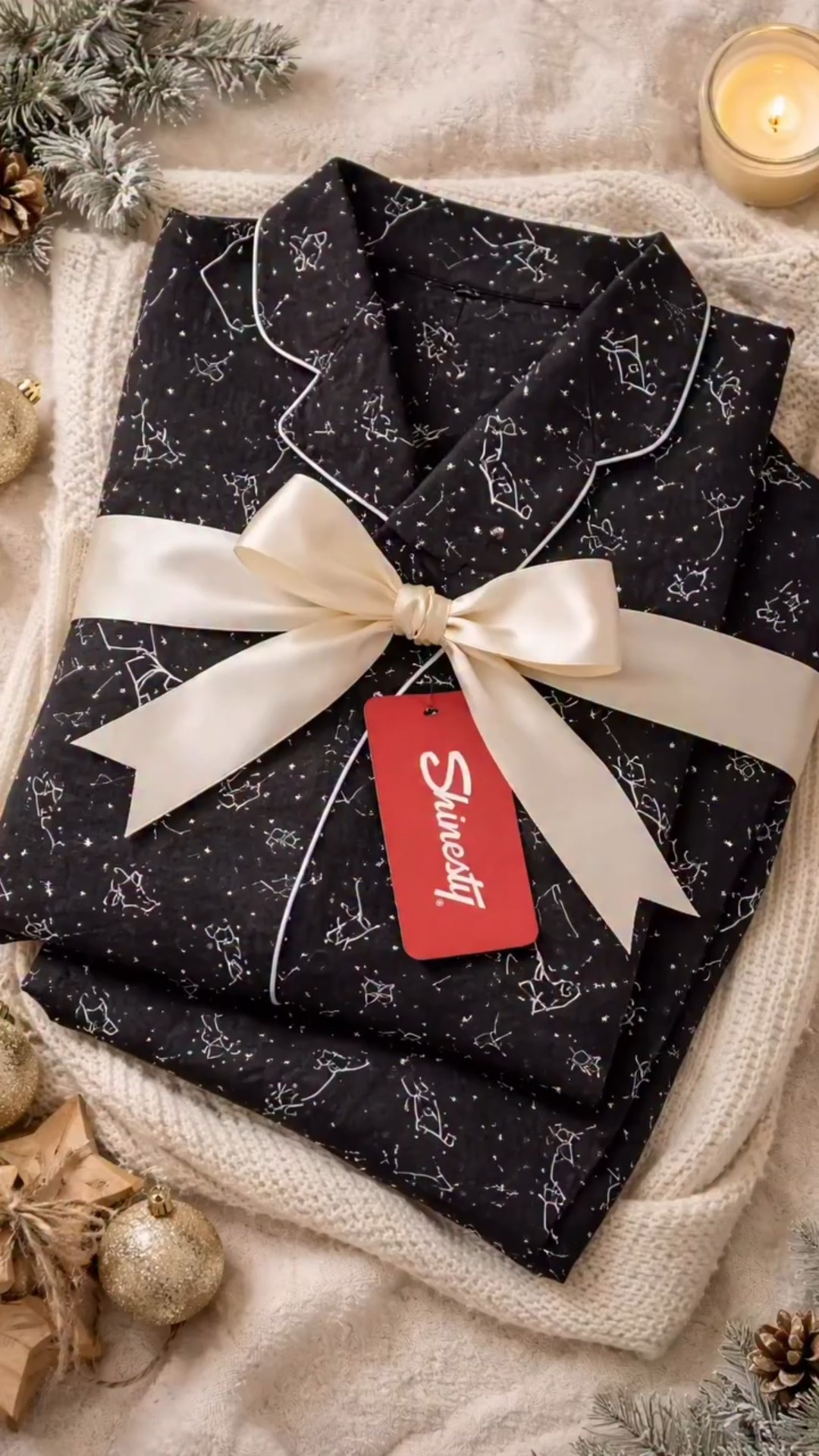 When your pajamas feel better than sleeping naked ✨🌙
This constellation set from Shinesty is unreal — insanely soft, breathable, and stretchy in the best way. The fabric feels luxurious on the skin, the fit is relaxed but flattering, and the print is such a dreamy night-sky vibe.
Perfect for cozy nights, slow mornings, and staying cute at home ⭐️If you love comfy + aesthetic vibes, you need these 😍 @shinestythreads #shinesty #shinestystyle #sleepdeep #constellationprint #starsprint giftideas holidayvibes cozychristmas wintervibes ugccreator ugccontent creatorlife