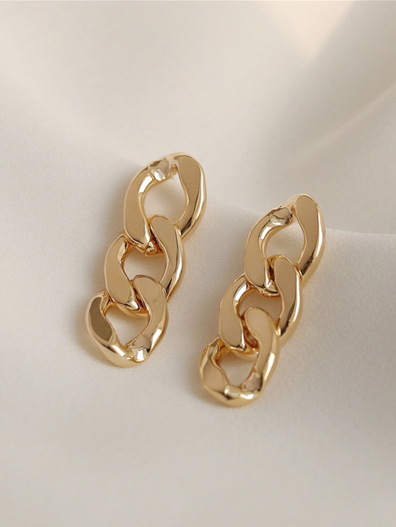 Chain Design Drop Earrings | SHEIN