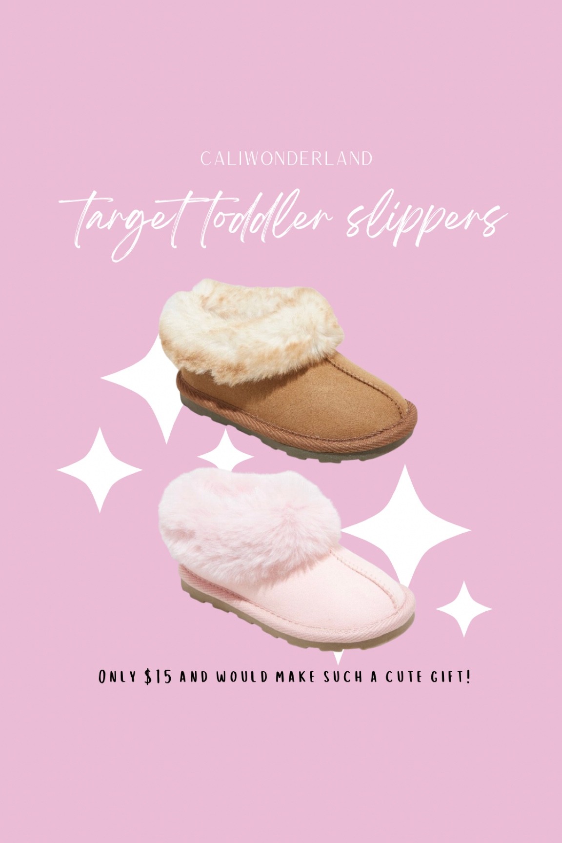 The cutest toddler ugg look alikes from Target! Only $15 and would make such a cute gift! I have a feeling these will sell out quickly!

#LTKSeasonal #LTKshoecrush #LTKkids