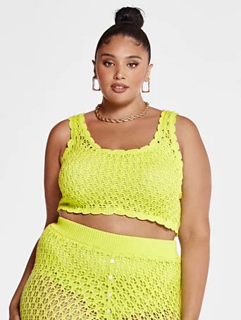 Vonetta Crochet Tank Top - Fashion To Figure | Fashion to Figure