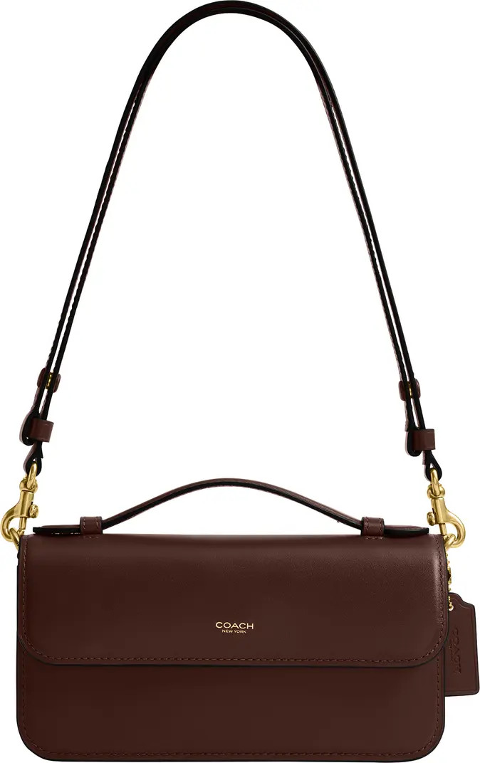 Elora Refined Leather Top Handle Bag | Nordstrom