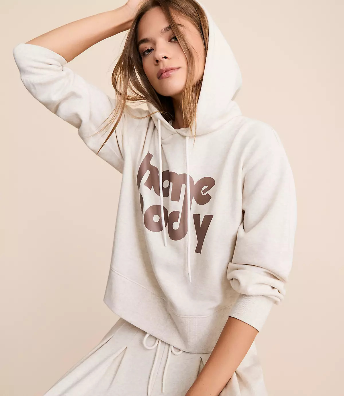 Lou & Grey Homebody Cozy Cotton Hoodie | LOFT