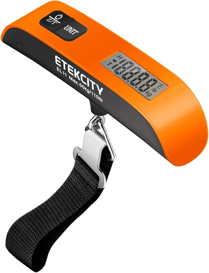 Etekcity Luggage Scale, Travel Essentials, Digital Weight Scales for Travel Accessories, Portable... | Amazon (US)