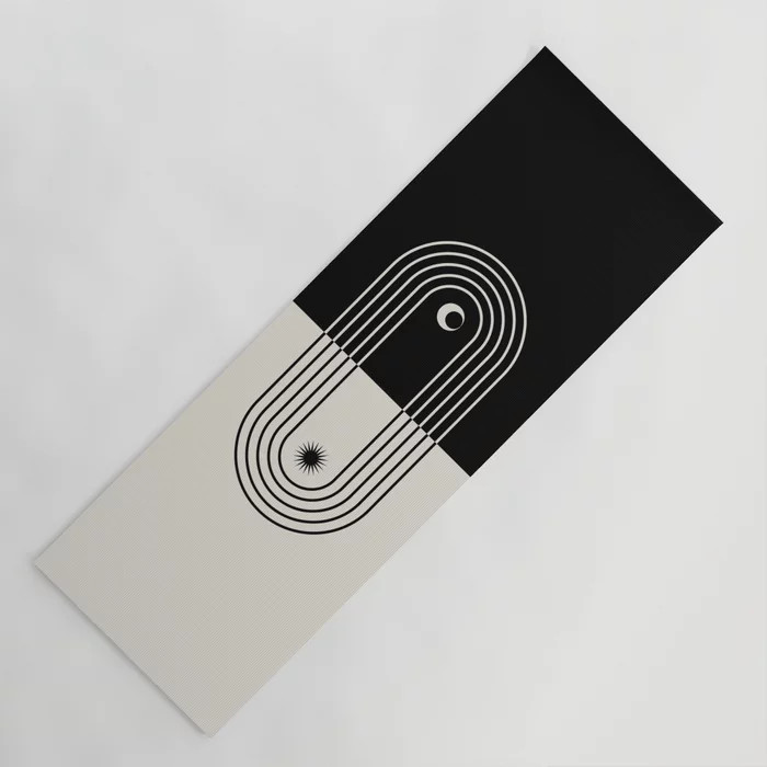 Moon and Sun Yoga Mat | Society6