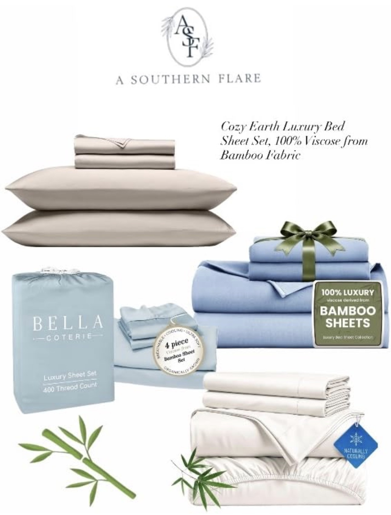 Upgrade your sleep game with these ultra-soft and cool bamboo sheets. They are a must-have for a restful night. #SleepBetter #BambooSheets