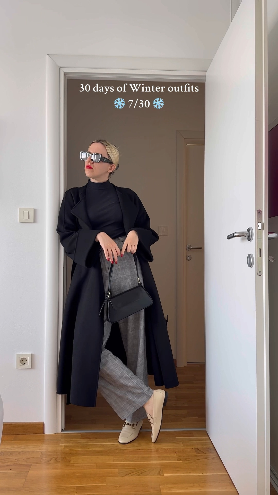 Work appropriate outfit for day 7 of 30 days of Winter outfits. ❄️

#workoutfit #trousers #wintercoat

#LTKstyletip #LTKeurope