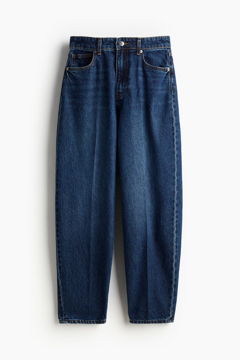 Crease-leg tapered jeans | H&M (UK, MY, IN, SG, PH, TW, HK)