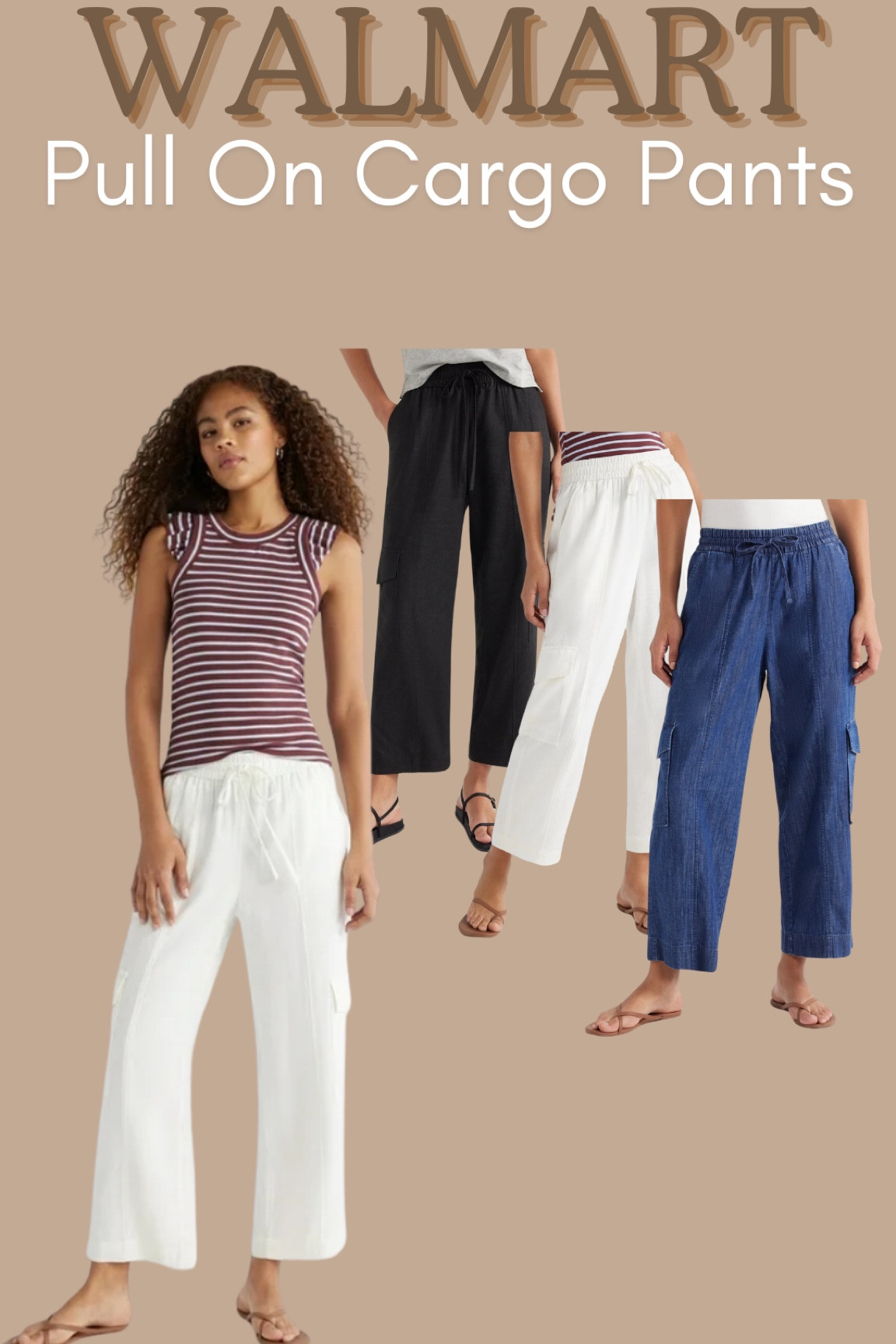 Walmart pull in cargo pants. 




#LTKmidsize #LTKfindsunder50 #LTKstyletip