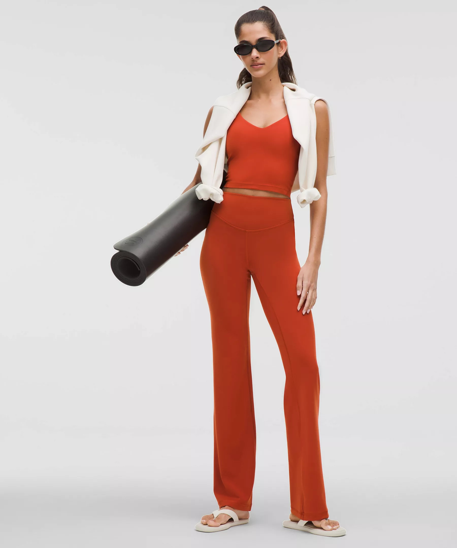 Wunder Under SmoothCover High-Rise Bootcut Pant 34" | Lululemon (US)