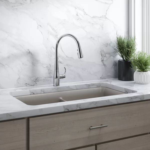 Artifacts Touchless Pull-down Kitchen Sink Faucet | Wayfair North America