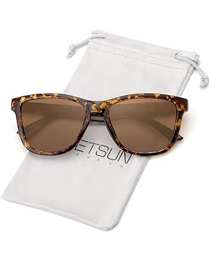 MEETSUN Polarized Sunglasses for Women Men Classic Retro Designer Style | Amazon (US)