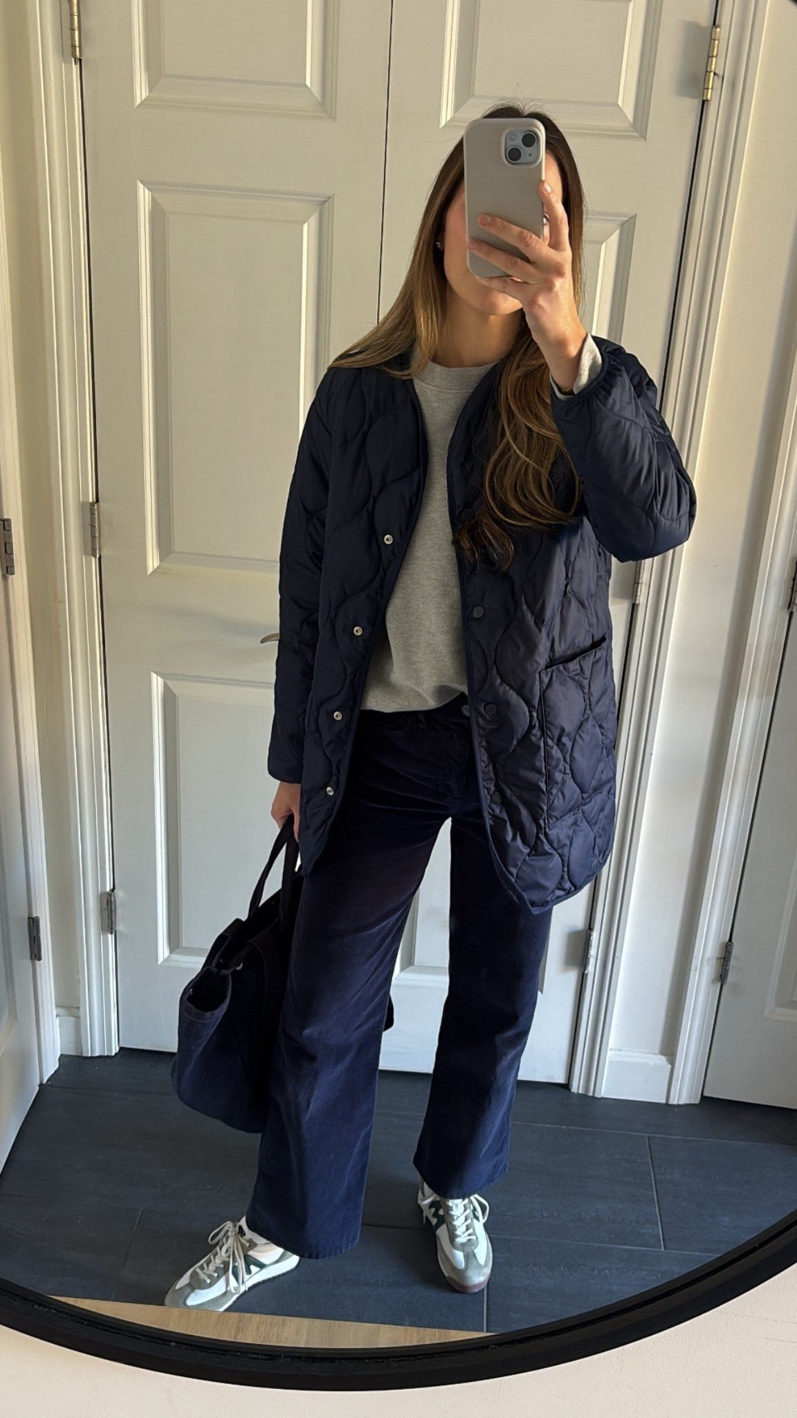 Sweatshirt - I sized up to a medium
Jacket - I sized down to XS but wish I did my true size (small)
Pants - TTS, I’m in the tall inseam
Sneakers - my color no longer online but linked the style. Also linked a pair of NB that give a similar vibe (on my wishlist!)

#LTKFindsUnder100 #LTKSeasonal #LTKStyleTip