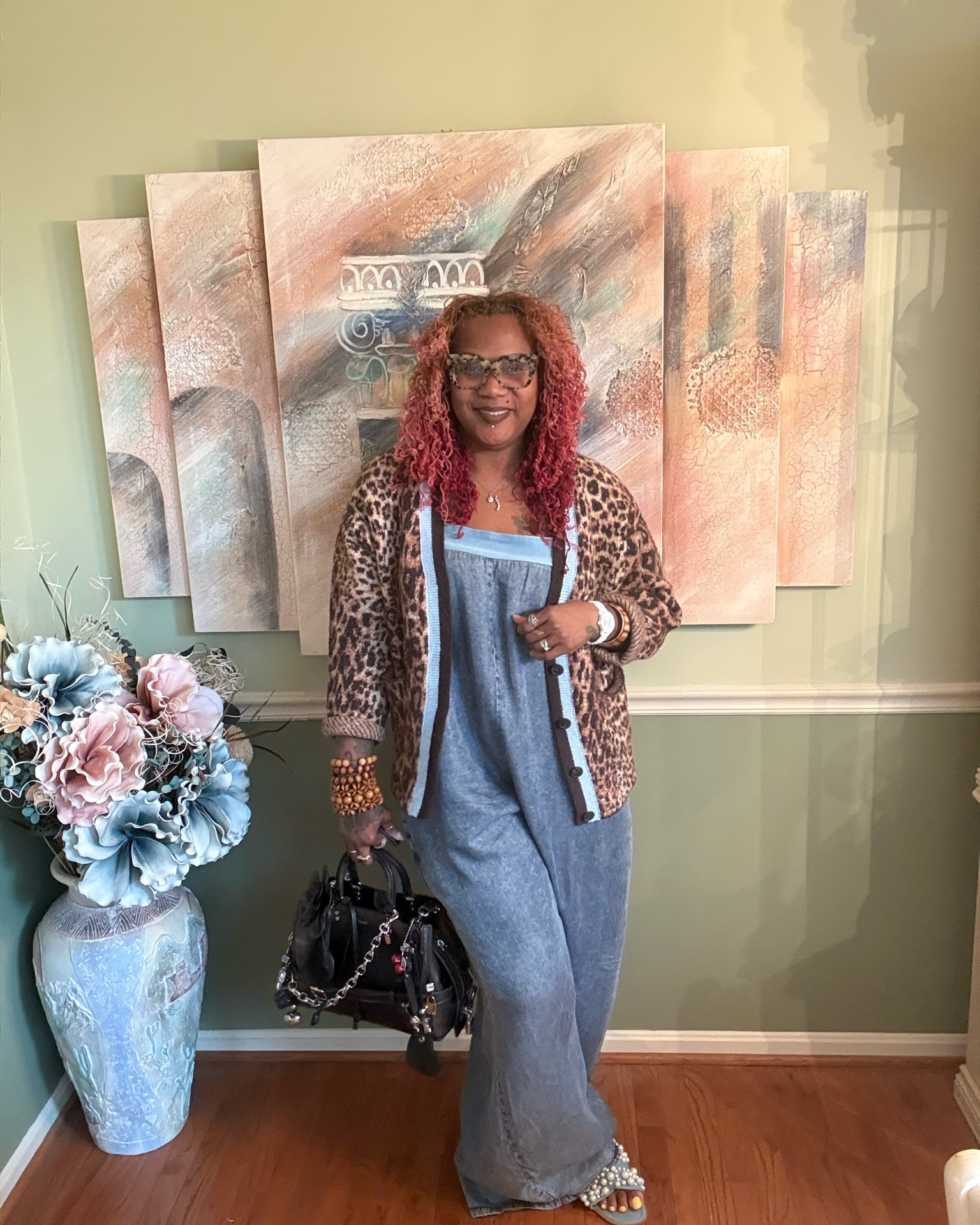 Happy Sunday! Just a casual and comfy slay as I relax and spend the day with the Fam!!
~~~~~
Jumpsuit & sandals @fashionnova
Back In Time Jumpsuit - Light Wash
Knowing The Way Flat Sandals - Denim

#LTKootd #LTKgrwm #LTKmomlife