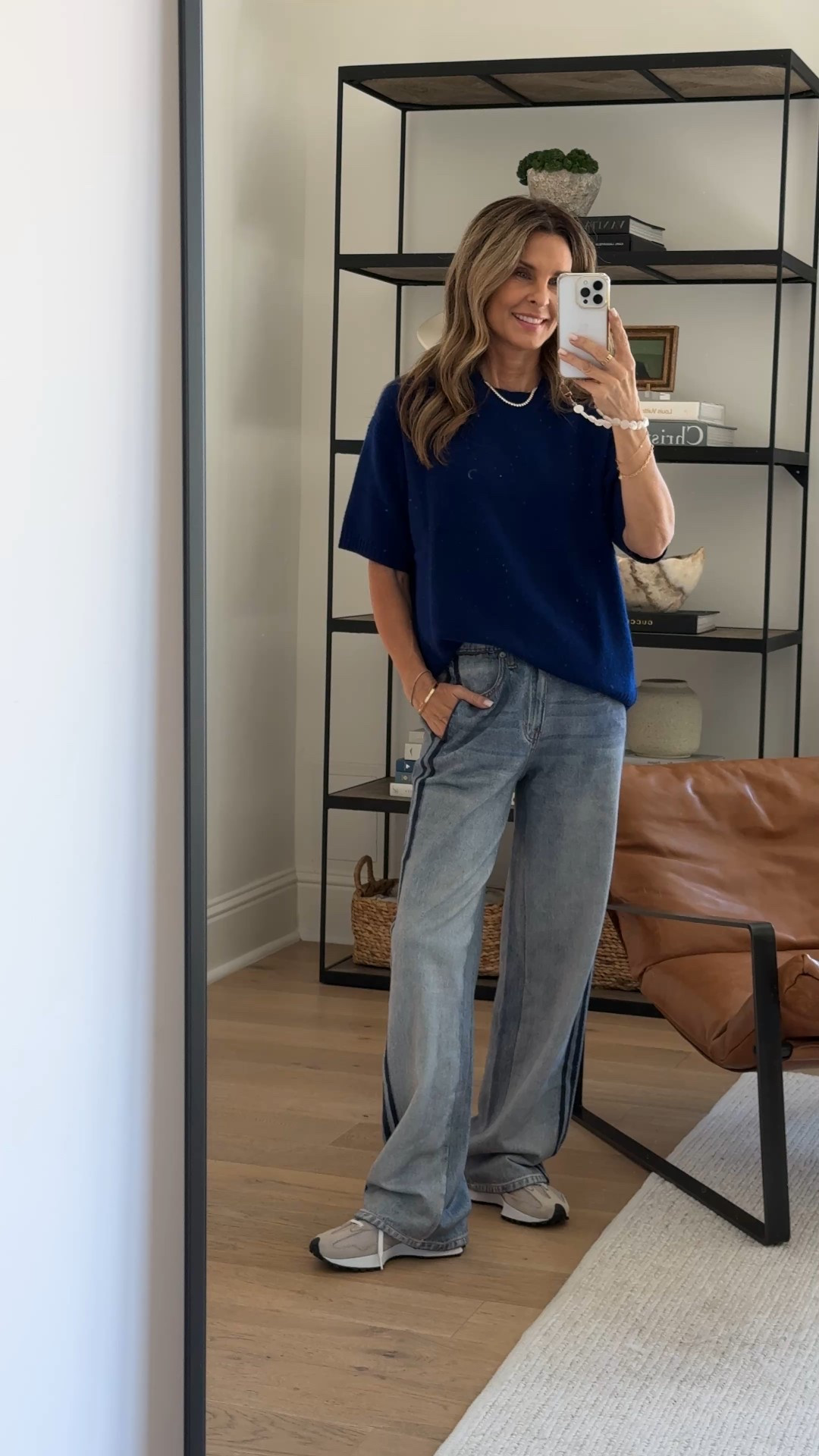 Sweatpant jeans sz XS I’m 5’6”. I have not washed them yet.  
-sweater sz XXS 

#LTKOver40 #LTKTravel