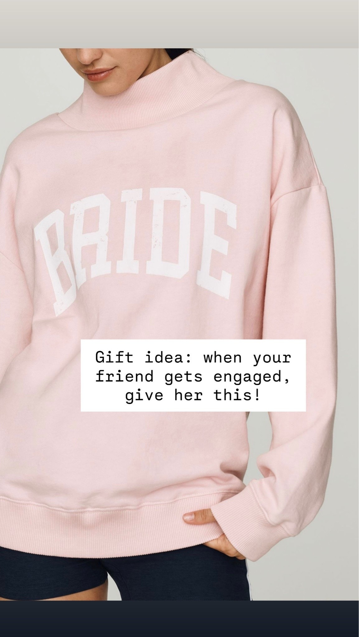 The perfect gift for a bride to be 👏🏼 use code LOVERLY20 for 20% off!

Loverly Grey, Anthropologie, sale alert, bride pullover, bride mockneck, bride sweatshirt

#LTKootd #LTKWedding #LTKSaleAlert