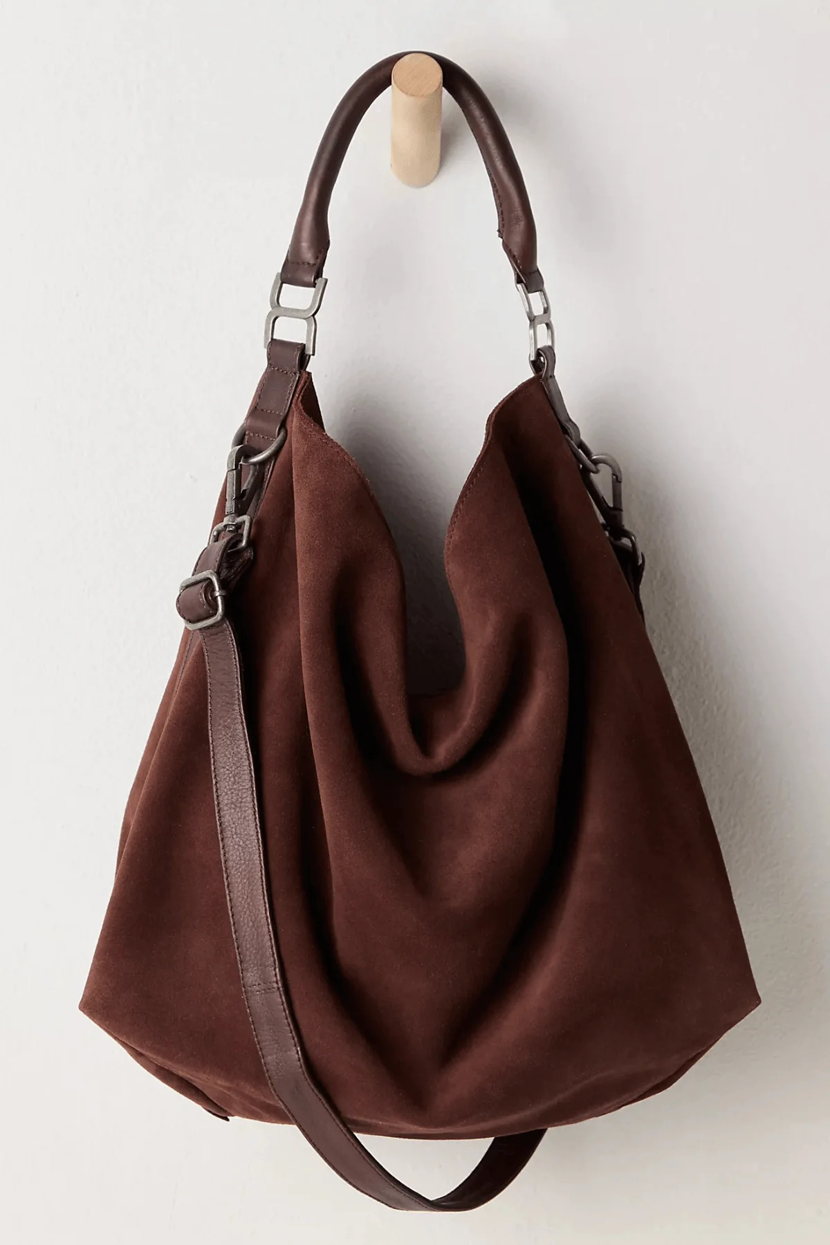 Free People Suzie Suede Slouch Tote | Social Threads