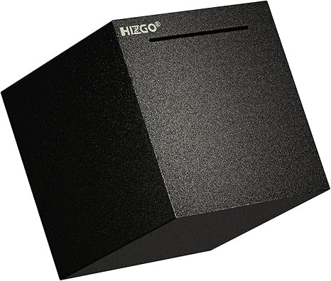 hizgo Adult Piggy Bank- Piggy Bank for Adults Must Break to Open -Stainless Steel Money Box-Metal... | Amazon (US)