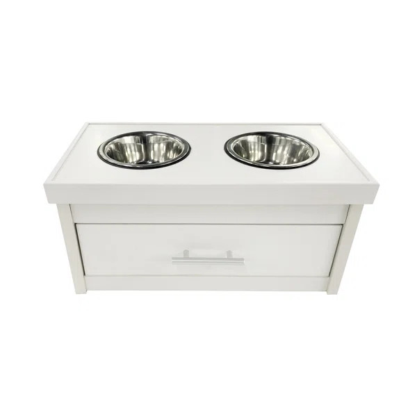 Ecoflex Piedmont Dog Elevated Feeder | Wayfair North America