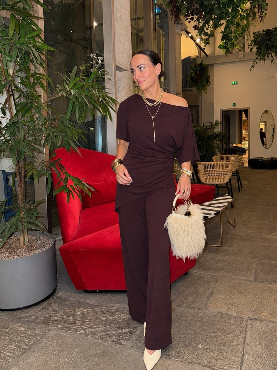 Milan dinner outfit 
Top M
Pants S

#LTKOver40 #LTKootd #LTKPetite