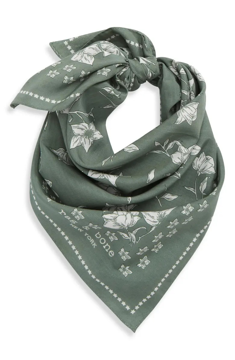 rag & bone Odyssey Cotton & Silk Bandana | Nordstrom | Nordstrom