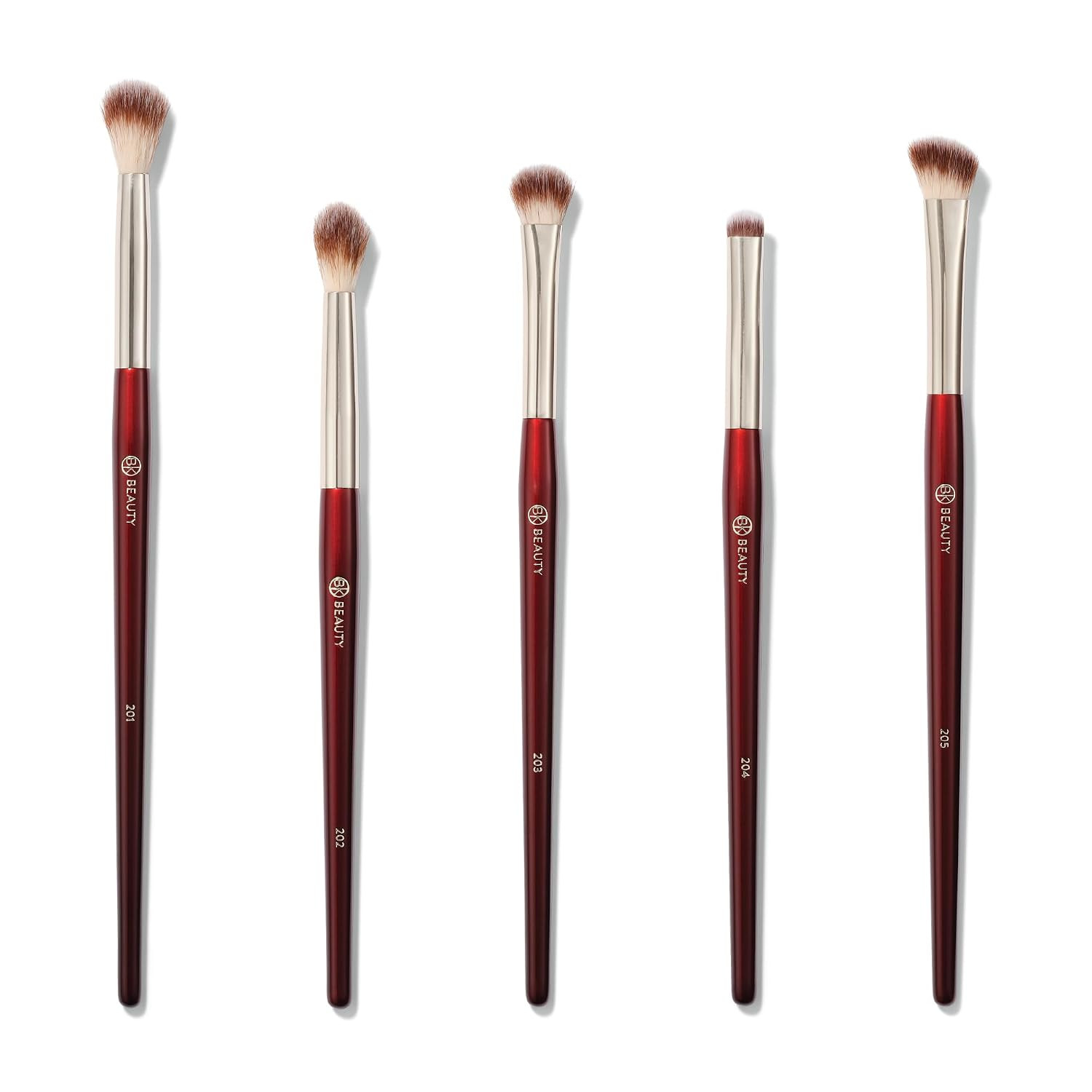 BK BEAUTY - ESSENTIALS EYE BRUSH SET (5PC) - Professional Eye Makeup Brushes for Blending, Smudging, & Defining | Premium Eyeshadow Brush Set for Flawless Eye Looks | Amazon (US)