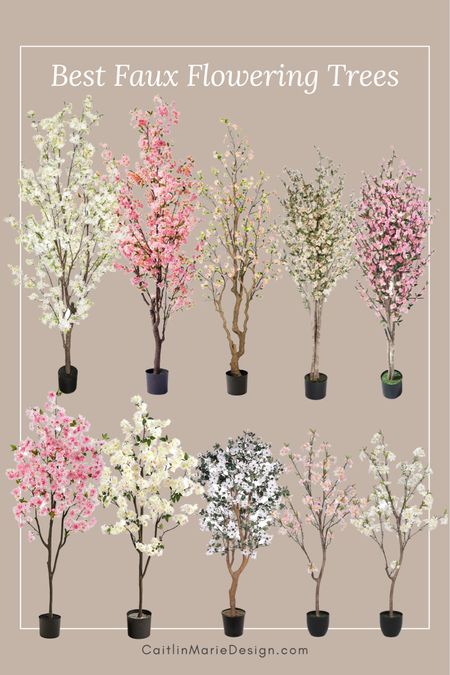 Artificial flowering tree, faux tree for living room, spring decor finds

#LTKhome #LTKFind #LTKSeasonal