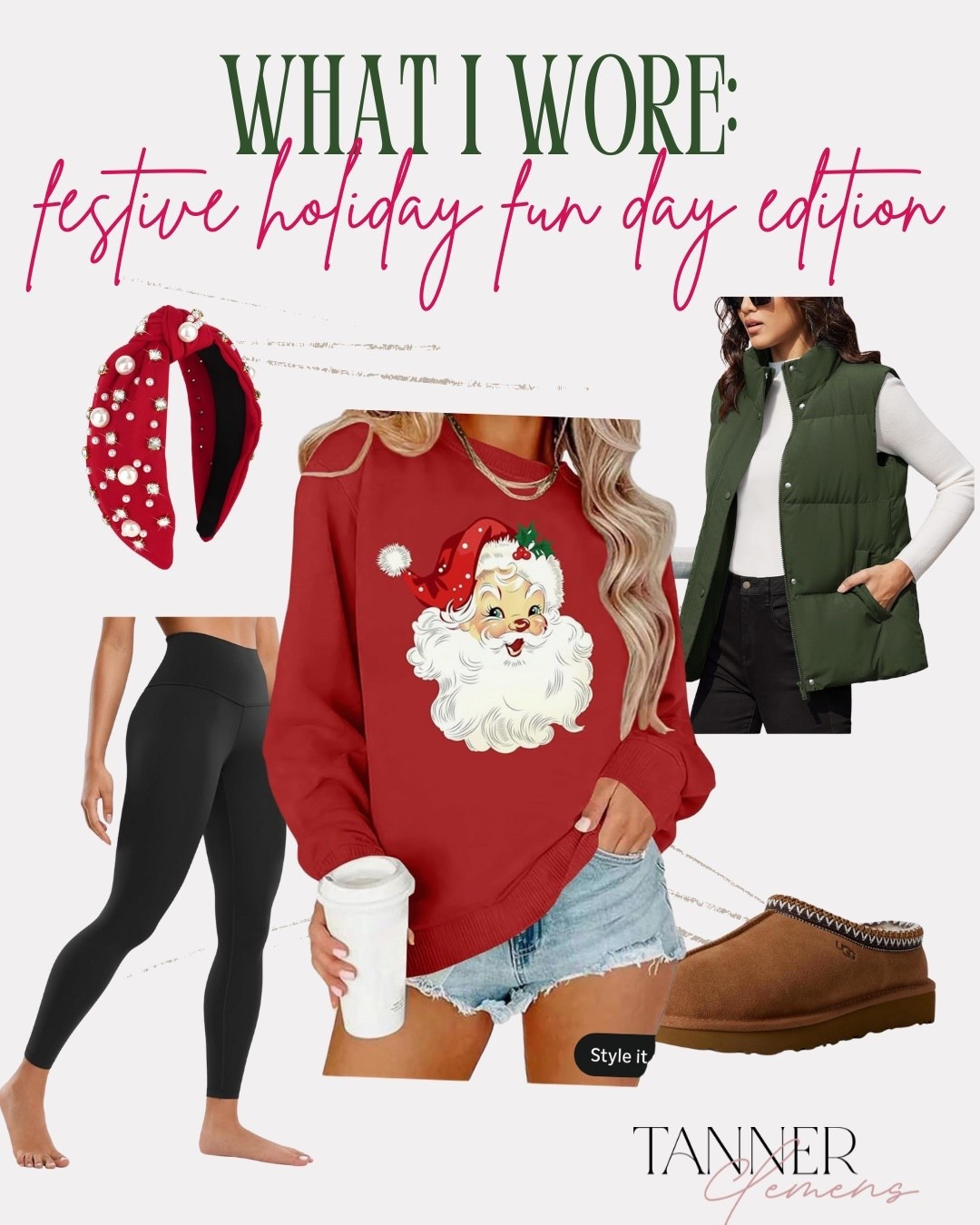 Use this inspo for one of the many holiday outings you'll have this season! Fun, comfortable and festive!  

 #LTKHoliday #LTKdayinmylife #LTKmomlife