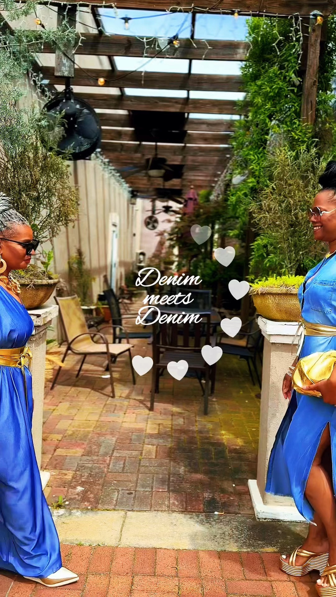 Denim Day💙💙💙 Sherry and I always have fun when we are together. 

#LTKVideo #LTKover40 #LTKstyletip