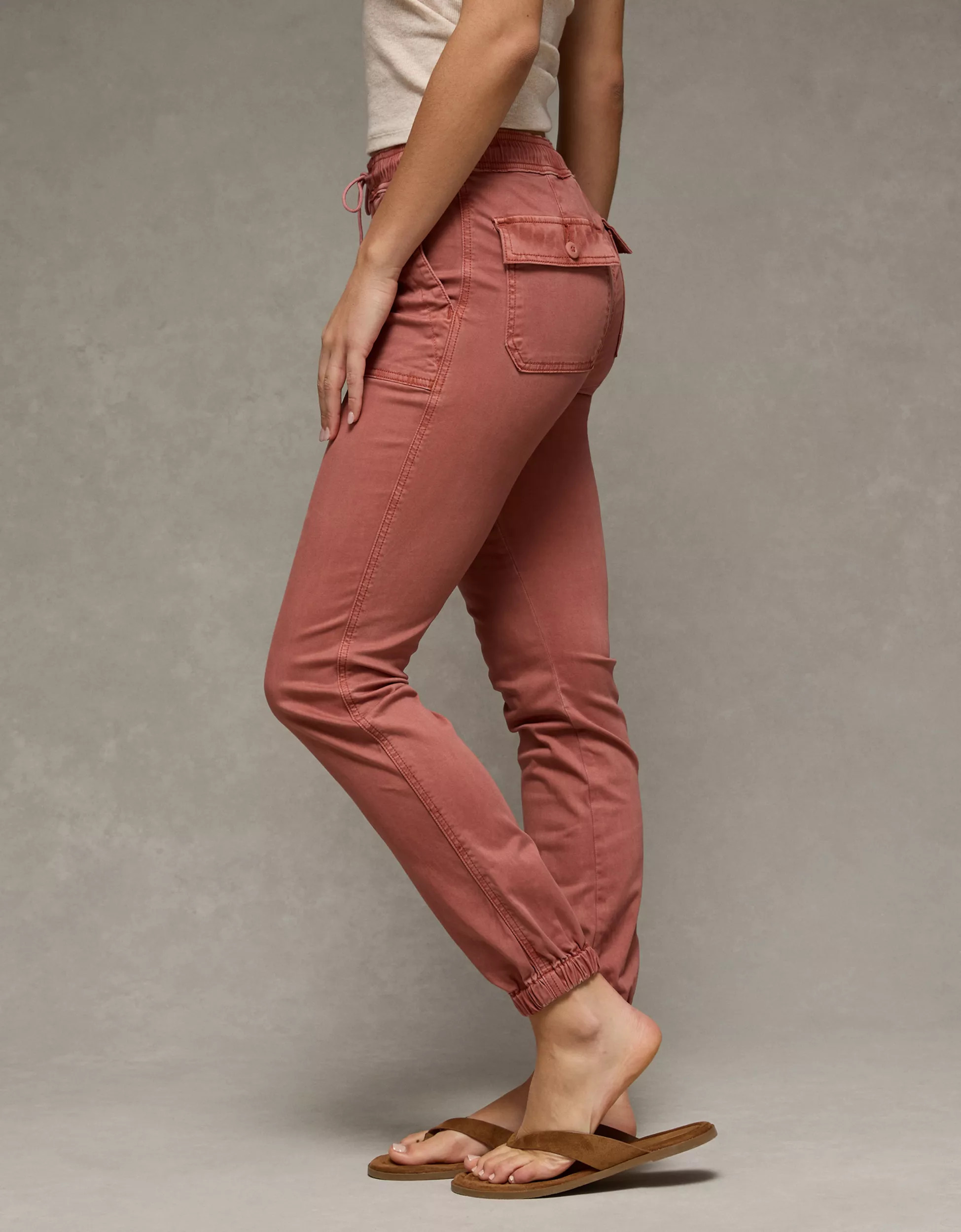 AE Stretch High-Waisted Jegging Jogger | American Eagle Outfitters (US & CA)