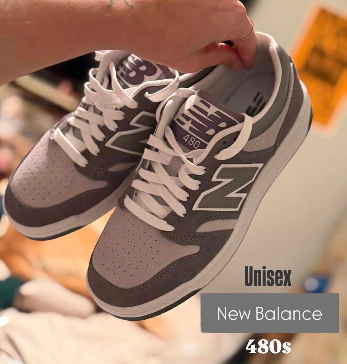 Classic, comfortable, and easy to style 🤍😍🔥 
The New Balance 480 is the perfect unisex sneaker that goes with everything ~ jeans, leggings, or athleisure. True everyday shoe!
I got a 7.5 women’s & the fit is true to size 

#LTKshoes #LTKstyle #LTKfinds #LTKsneakers #LTKunder100
#UnisexSneakers #FemaleFashion #MensFashion #GenderNeutral #EverydaySneakers #480
#NeutralStyle #MinimalStyle #NewBalance #NBsneakers #GreySneakers #WhiteSneakers #CasualOutfits #StreetStyleBasics