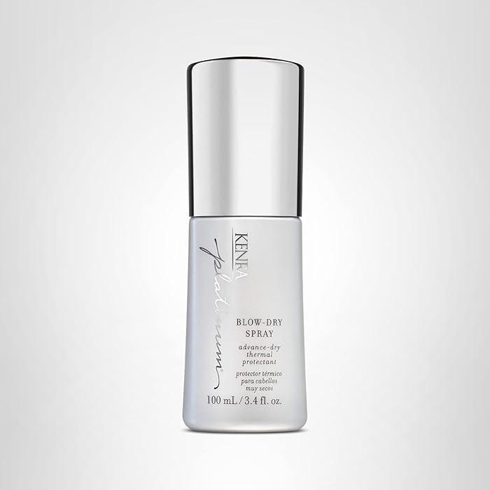 Kenra Platinum Blow-Dry Spray | Time-Saving Heat Protectant | Detangles, Smooths, and Softens | E... | Amazon (US)
